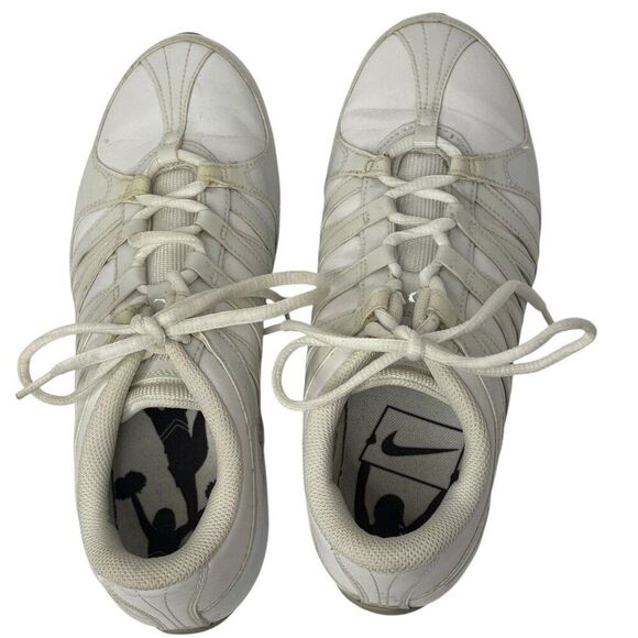Nike Cheer Flash Cheerleading Shoes White Size 8.5 - Picture 4 of 10